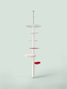 Design Kratzbaum, Kratzbaum deckenhoch, Kratzbaum Deckenspanner, Kratzbaum weiss, Kratzbaum mit Hängematte, Kratzbaum modern, Kratzbaum kaufen, Kratzbaum stabil, Kratzbaum XXL, Kratzbaum Vollholz