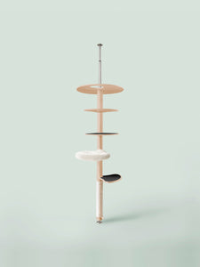 Design Kratzbaum, Kratzbaum deckenhoch, Kratzbaum Deckenspanner, Kratzbaum mit Hängematte, Kratzbaum natur, Kratzbaum modern, Kratzbaum kaufen, Kratzbaum stabil, Kratzbaum XXL